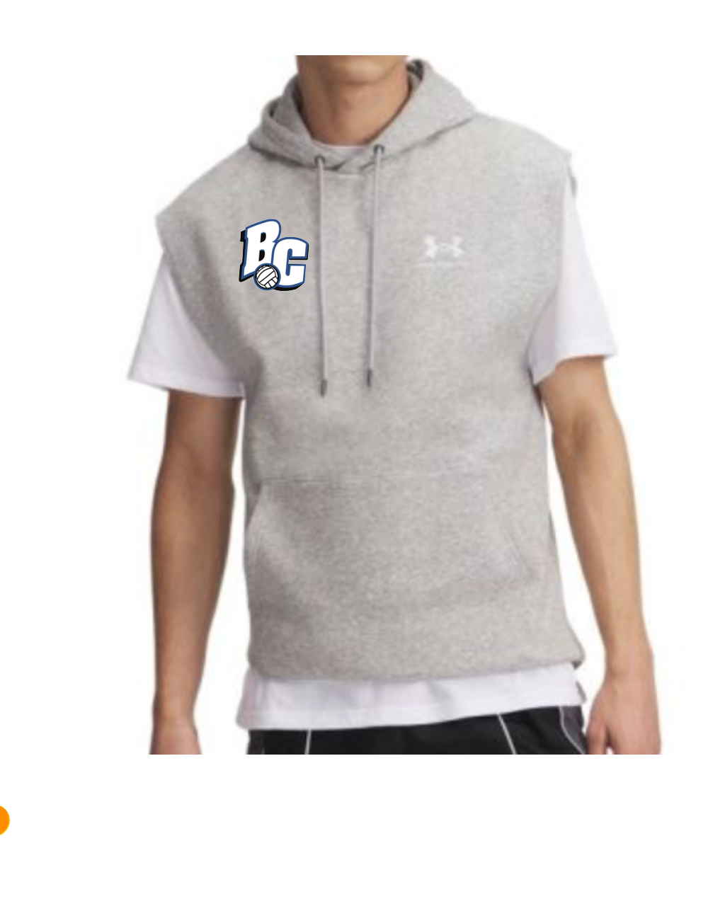UA Icon Fleece Men's Sleeveless Hoodie